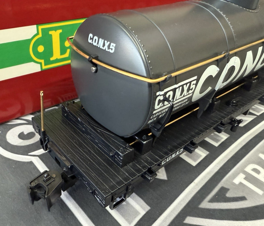 LGB 4080 Conoco Tank Car Metal Wheels G Scale LN Metal Wheels Knuckles