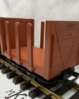 LGB 4045 STAKE FLATCAR (2) LN with Box G Scale