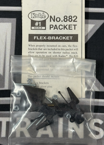 Kadee 882 Flex-brackets for #820, #920 or #1906 Couplers #1 Gauge G Scale