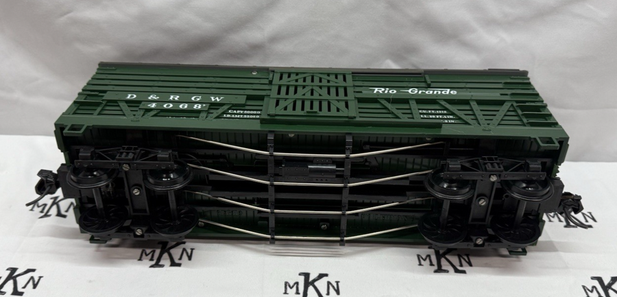 LGB 4068 DRGW Rio Grande Green Cattle Stock Car G Scale EX/BOX – MKN Trains