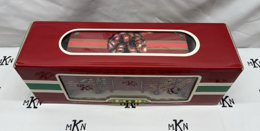 LGB 40217 Christmas Gondola Train Package Car G Scale