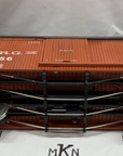 LGB 4067 G Scale Denver & Rio Grande Box Car Weathered Metal Wheels Kadee EX