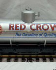 LGB 4180 G Scale Red Crown Single Dome Gasoline Tanker Car EX/Box