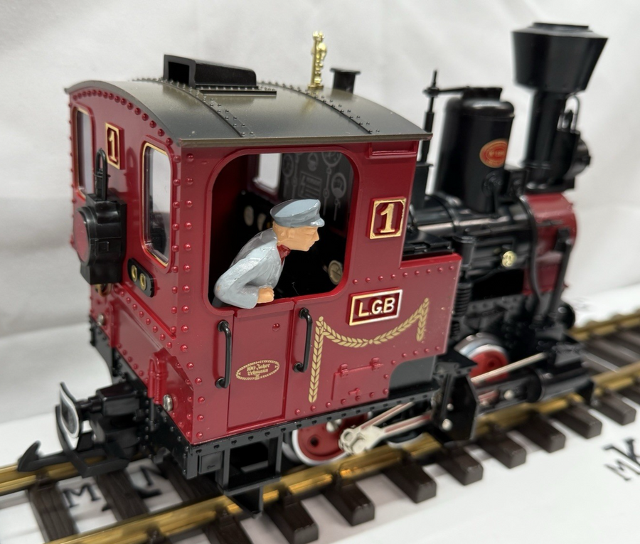 LGB 100 Year Anniversary Red Starter Set G Scale Complete Train Set with Track