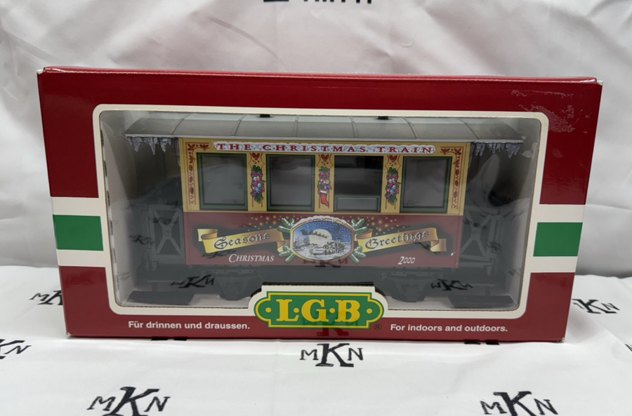 LGB 33074 Christmas Train Passenger Coach 2000 G Scale