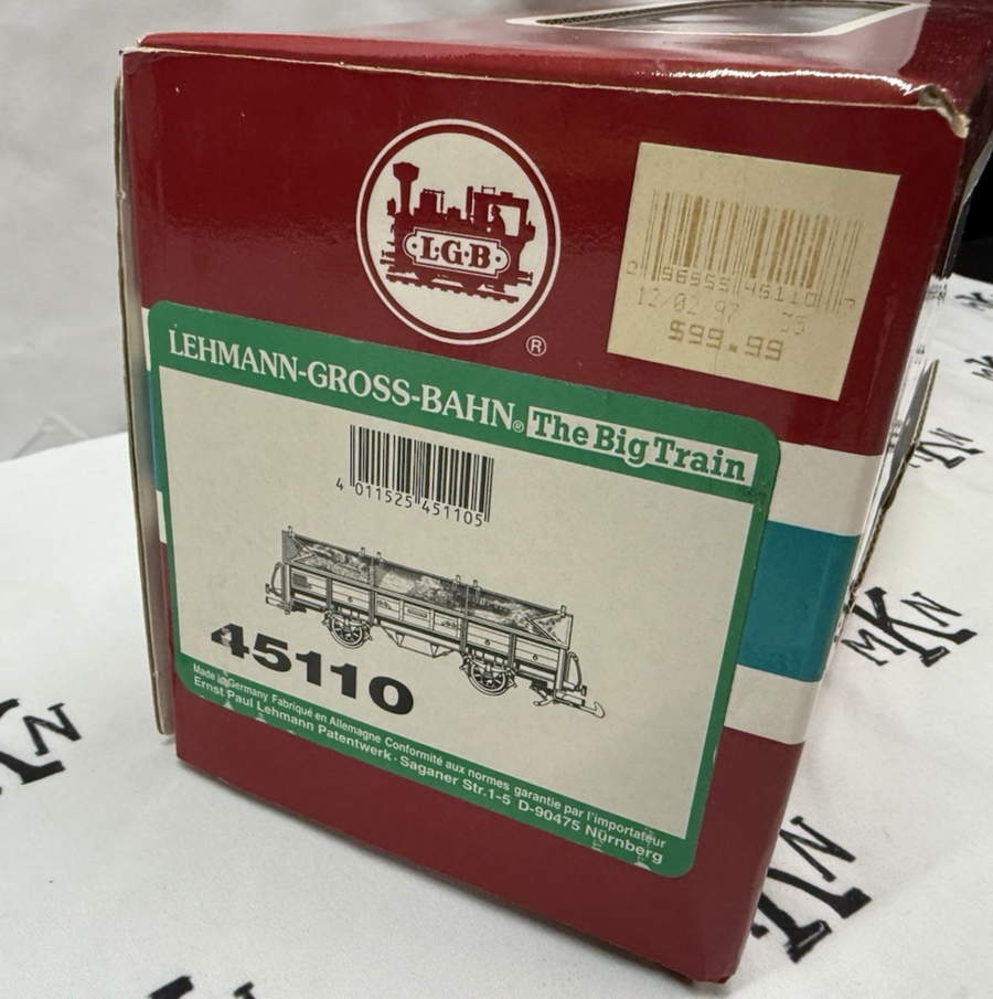 LGB 45110 Christmas Covered Gondola Limited Edition New G Scale