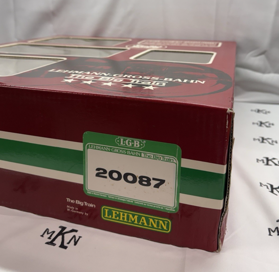 LGB 20087 Rio Grande Starter Set G Scale Empty Box