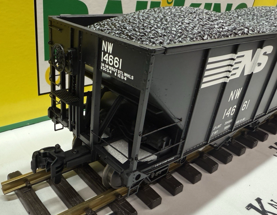 MTH RAILKING One Gauge 70-75018 Norfolk Southern NS Hopper Car #14661 G Scale 2