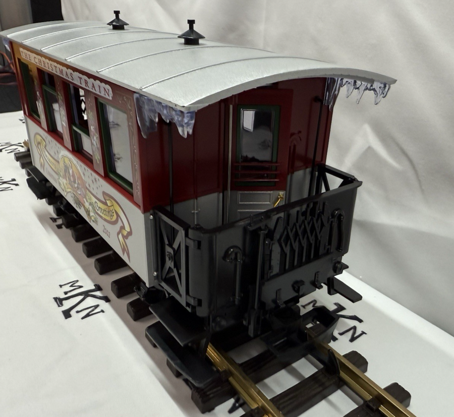 LGB 33076 Christmas Passenger Car Coach G Scale