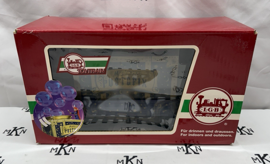 LGB Lehmann #94605 Magic Pustefix Operating Bubble Blowing Car G Scale LN