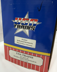 USA Trains R12054 Burlington Route #02589 Bay Window Caboose Tested LN G Scale