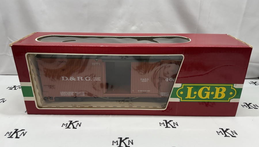LGB 4067 G Scale Denver & Rio Grande Box Car G Scale