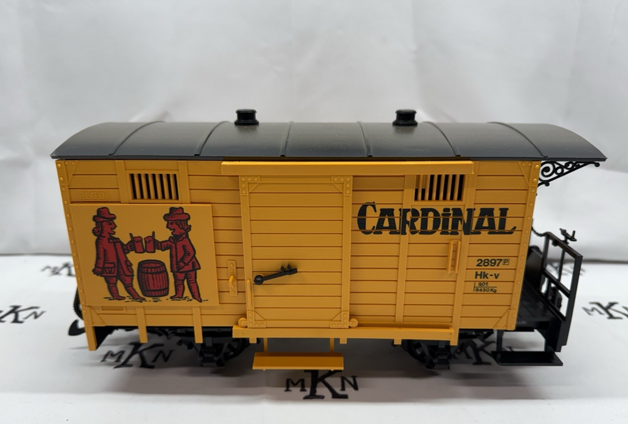 LGB 4034 Cardinal Beer Boxcar Wagon New with Sleeve G Scale