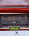 LGB 3040 G Scale LGB 3rd Class Green Coach Car #3 New