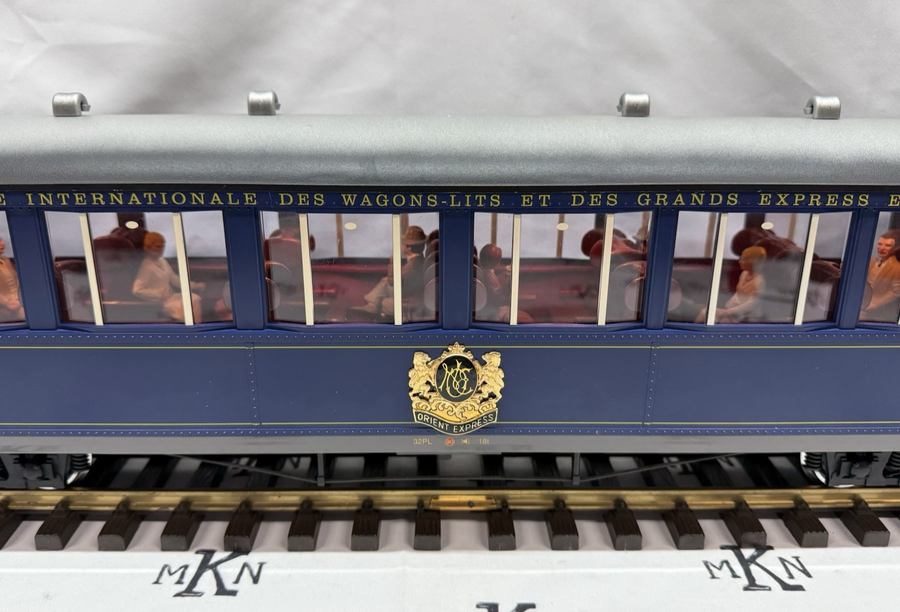 LGB 31655 G SCALE ORIENT EXRESS 1st CLASS SALON CAR Lighted LN/Box/Inserts (#1)