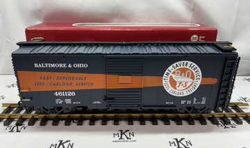 LGB 42915 Baltimore & Ohio Boxcar #461125 G Scale MINT with Box/Sleeve