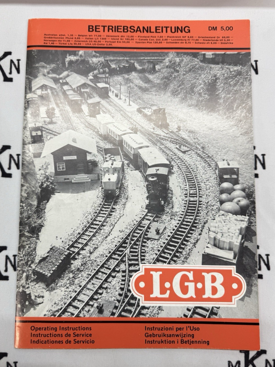 LGB Junior Set 20501 VINTAGE 1976 MINT Complete NIB G Scale Collector's Item