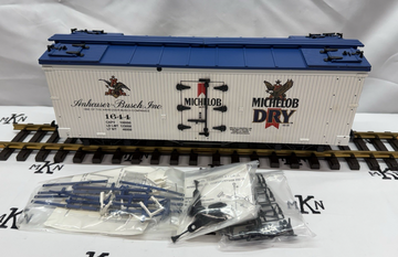 USA Trains R1644 Anheuser Busch Inc Michelob Dry Reefer Car G Scale