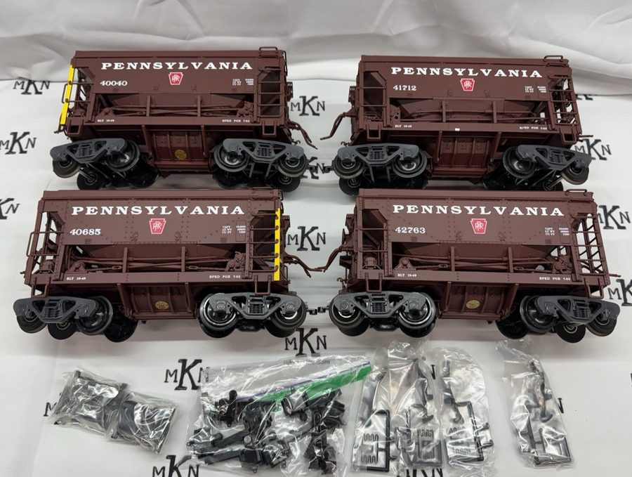 LGB 40040 PENNSYLVANIA RAILROAD PRR ORE CAR set G Scale