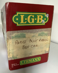 LGB 4074 G Scale Pabst Milwaukee Reefer Used with EZROLL Metal Wheels
