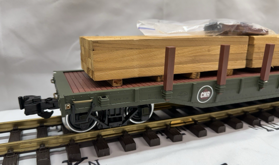 Aristo-Craft ART 46313A CNR/Canadian National Railway Flat Car Metal Wheels G