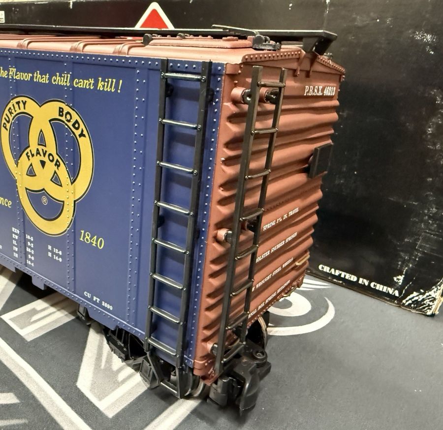 Aristo Craft ART-46213 G Scale Ballantine Beer Reefer METAL WHEELS LN/BOX