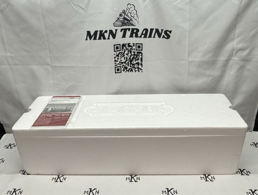 LGB 22382 CHRISTMAS TROLLEY Streetcar WITH SOUND LN G Scale