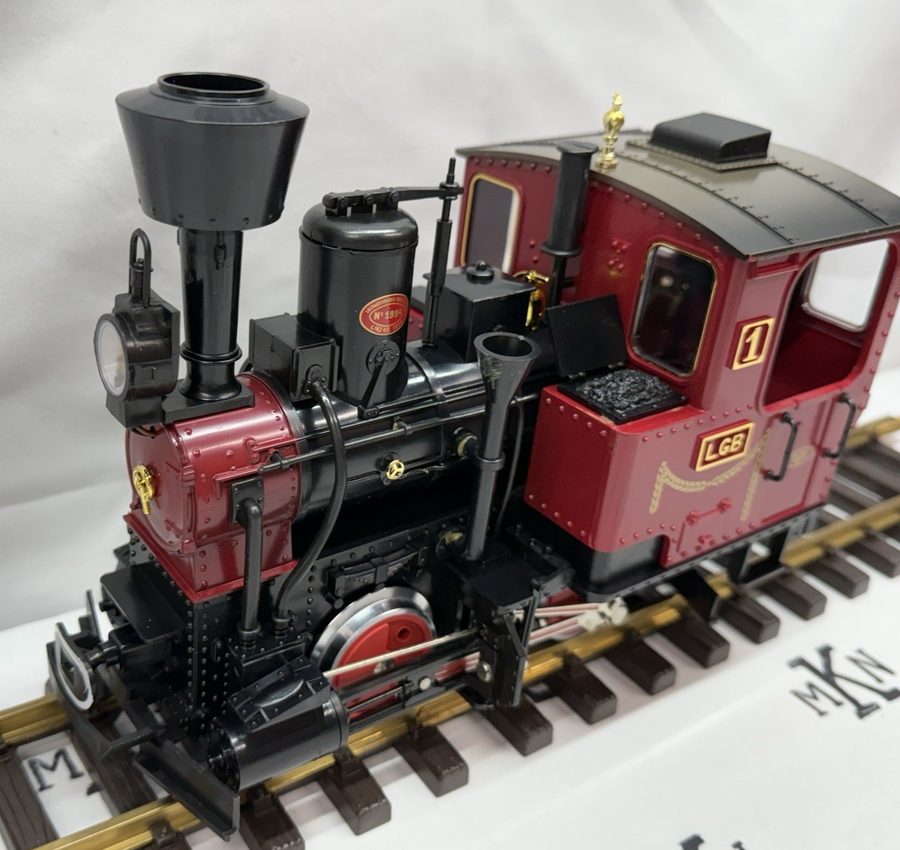 LGB 100 Year Anniversary Red Starter Set G Scale Complete Train Set with Track