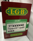 LGB 3163 Zillertalbahn 2nd Class Passenger Car Blue G Scale
