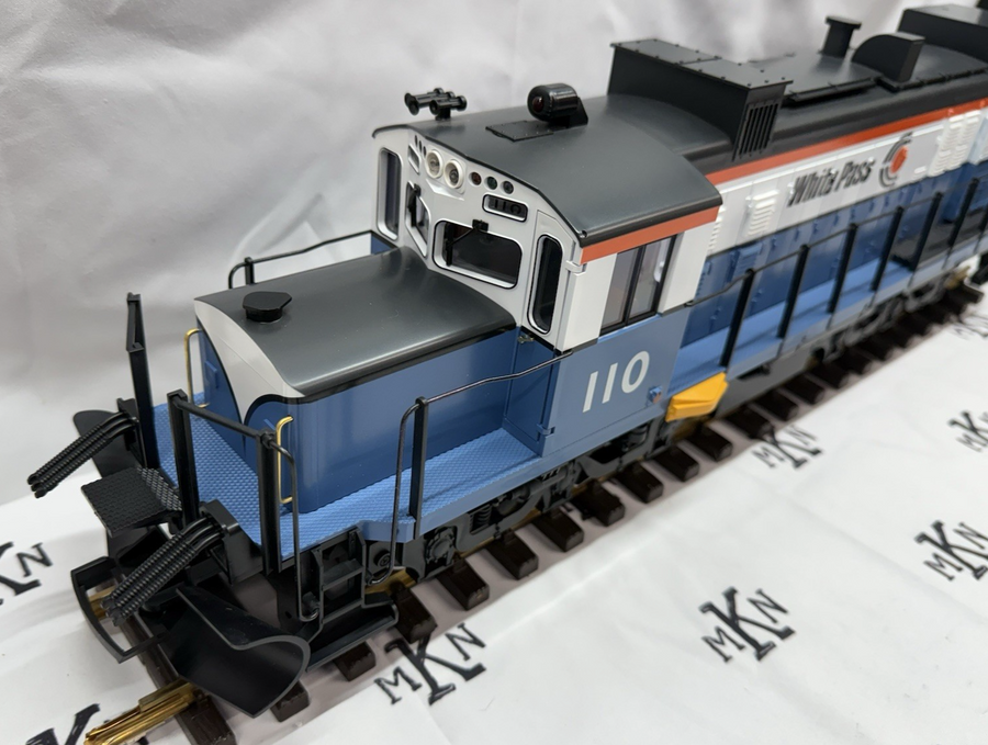 LGB 2055 LIMITED EDITION WOLFGANG WHITE PASS ALCO DIESEL LOCO 87 OF 100! NIB