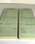 Vintage Norfolk Western Railway Empty Car Way Bill "RIVER COAL" Ephemera NOS