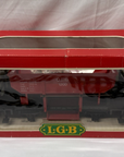 Vintage LGB 4041 OEG #1200 Ballast Car G Scale Germany Red LN/Box