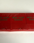 Vintage Union Pacific Railroad Matches NOS Sealed Pack of 6 Front Strike