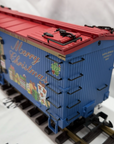 USA Trains R13025 Christmas “Merry Christmas” Refrigerator Reefer Car G Scale