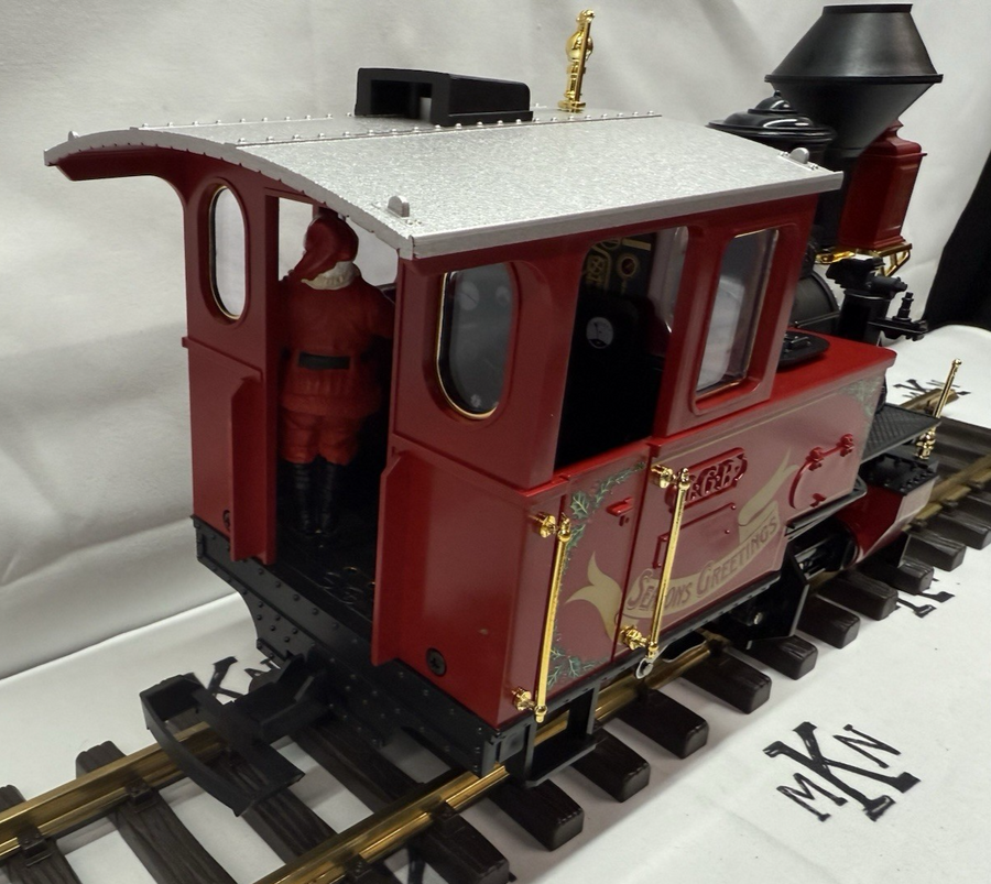 LGB 72555 Merry Christmas Starter Train Set W/Smoke Complete #96 Ltd Ed. MINT