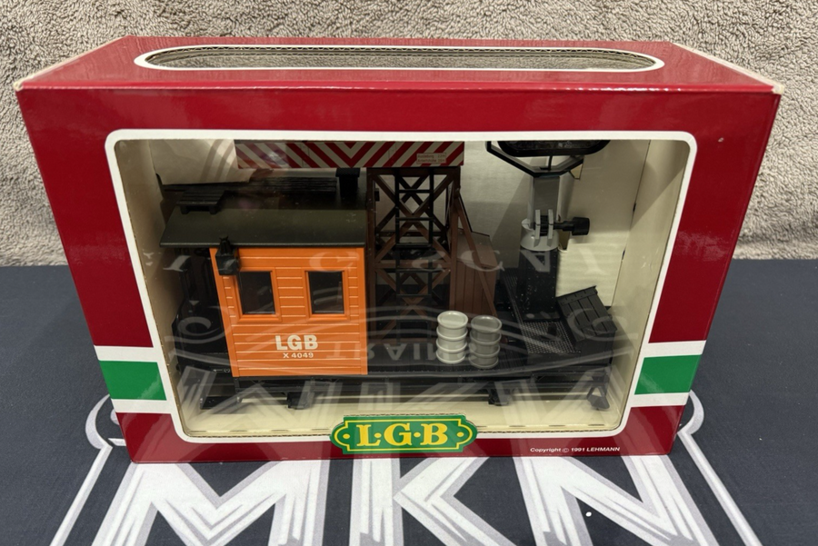 LGB 4049 Maintenance Car w/ Searchlight Metal Wheels G Scale LN/Box