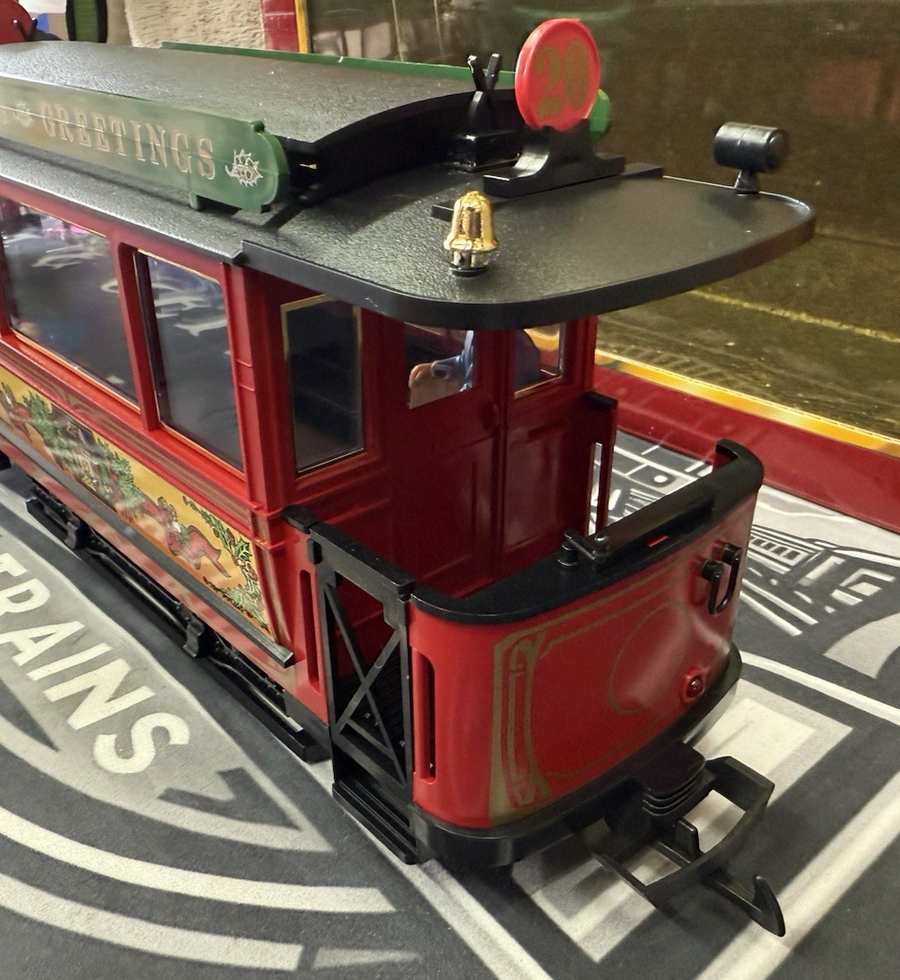 LGB 2036 Christmas Season Greetings Trolley Anniversary Set Tested LN/Box