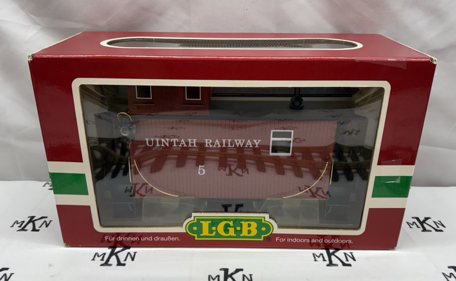 LGB 46650 G Scale UINTAH Caboose #5 Lighted LN/Box
