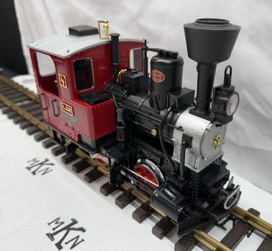 LGB 2320D CHRISTMAS 0-4-0 STEAM ENGINE WITH SANTA CLAUS G Scale New