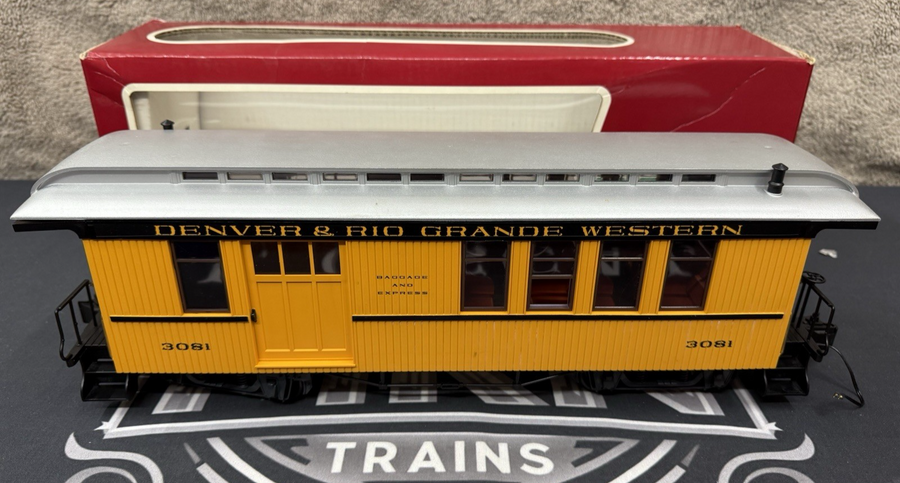 LGB 3081 D&RGW Denver & Rio Grande Western Passenger Combine Car G Scale LN/BOX