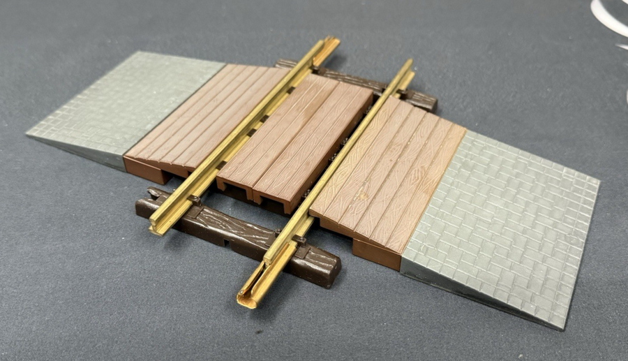 PIKO Platform Ramps Station Track Crossing G Scale POLA Excellent 6 pieces