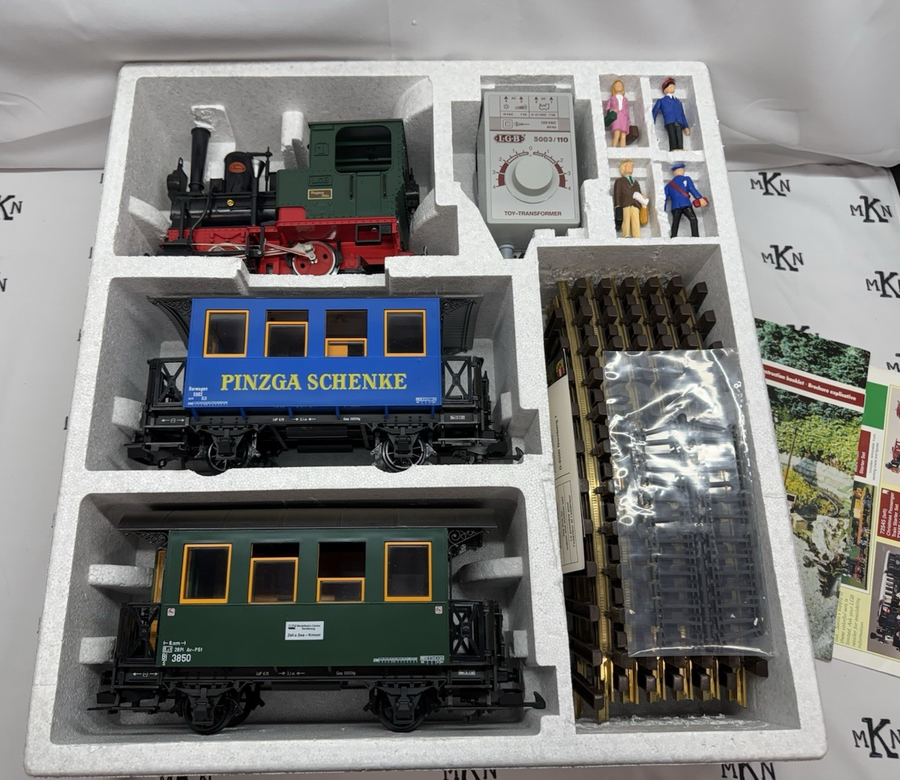 LGB 20520 PINZGA SCHENKE STARTER SET G Scale RARE Complete MINT New