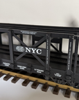 USA Trains New York Central Two-Tier Auto Carrier Flat Car Black G Scale