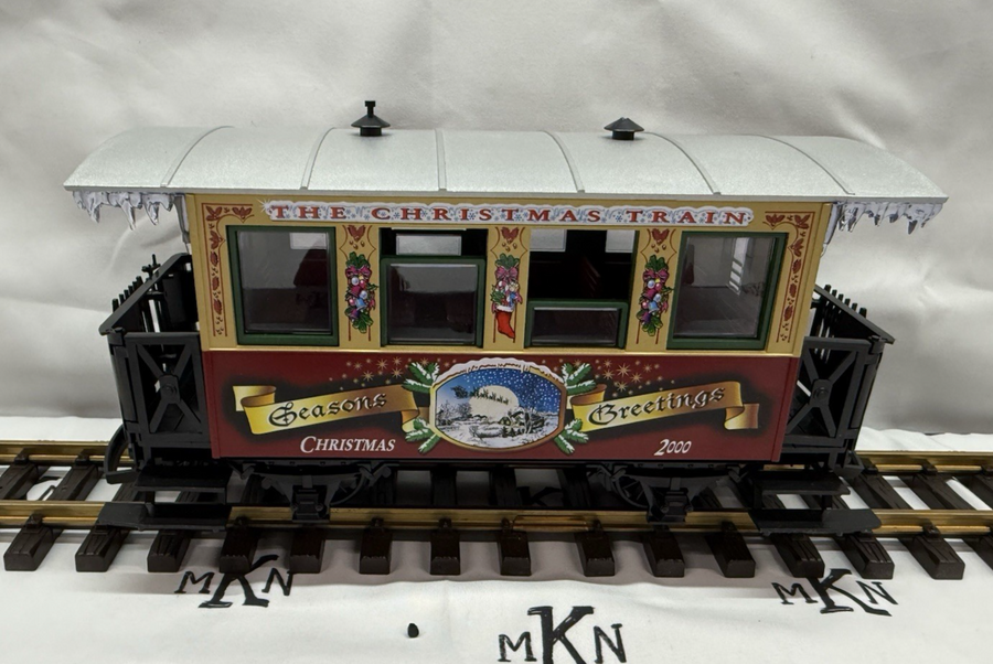 LGB 33074 Christmas Train Passenger Coach 2000 G Scale