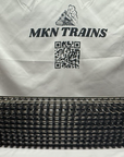 Aristo-Craft Stainless Steel 16.5' Dia Curved Track ​ (10 Total) 45 ties G Scale