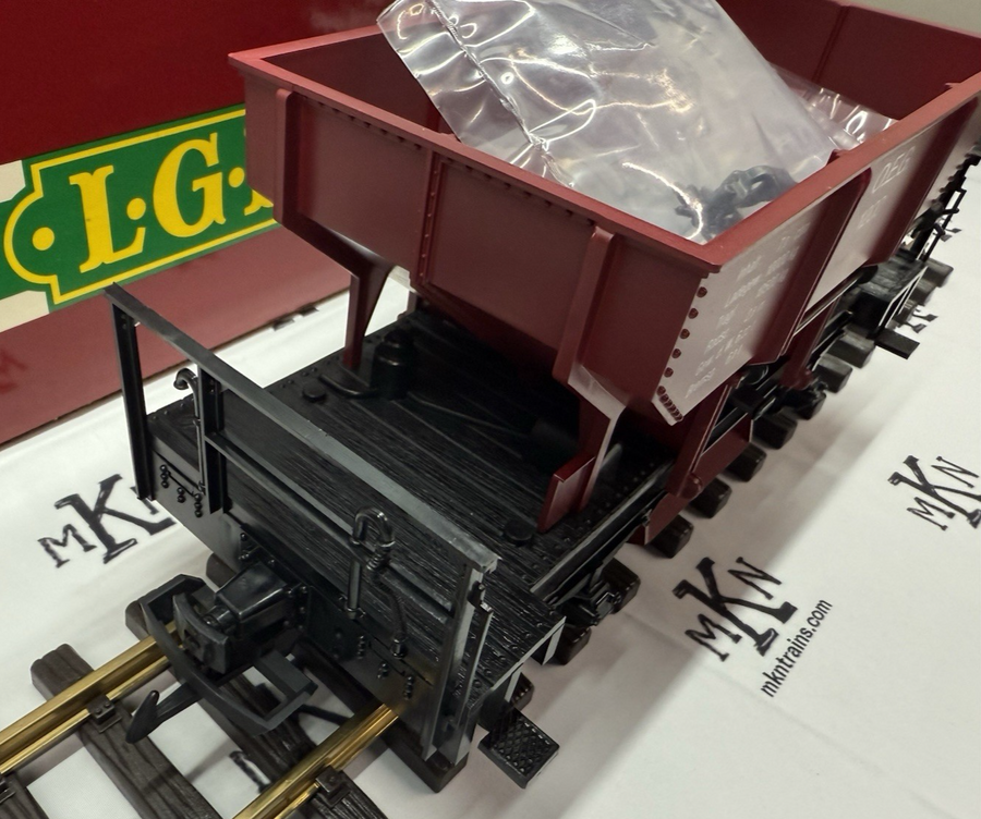 LGB 4041 OEG 1200 RED Hopper Ballast Car G Scale New/Box/Sleeve