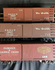 Bachmann G Scale 93318 D&RGW #3527 Rio Grande Cripple Creek Box Cars Lot of 3