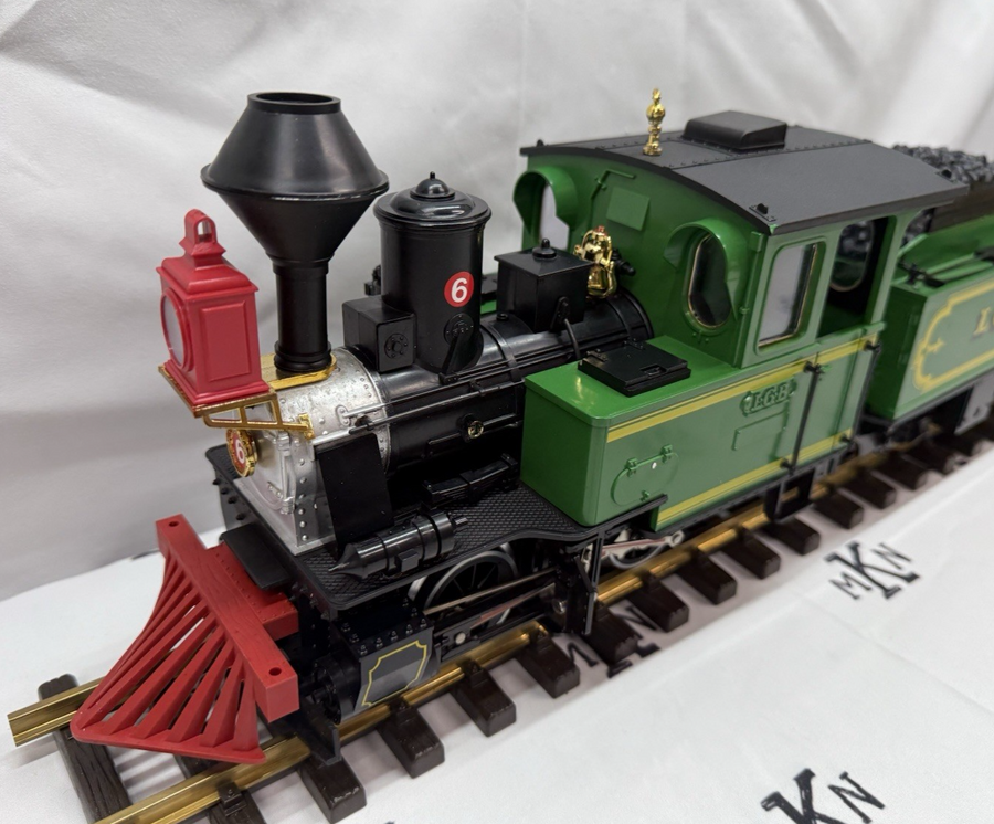 LGB 2017D Green Classic Steam Locomotive and Powered Tender G Scale