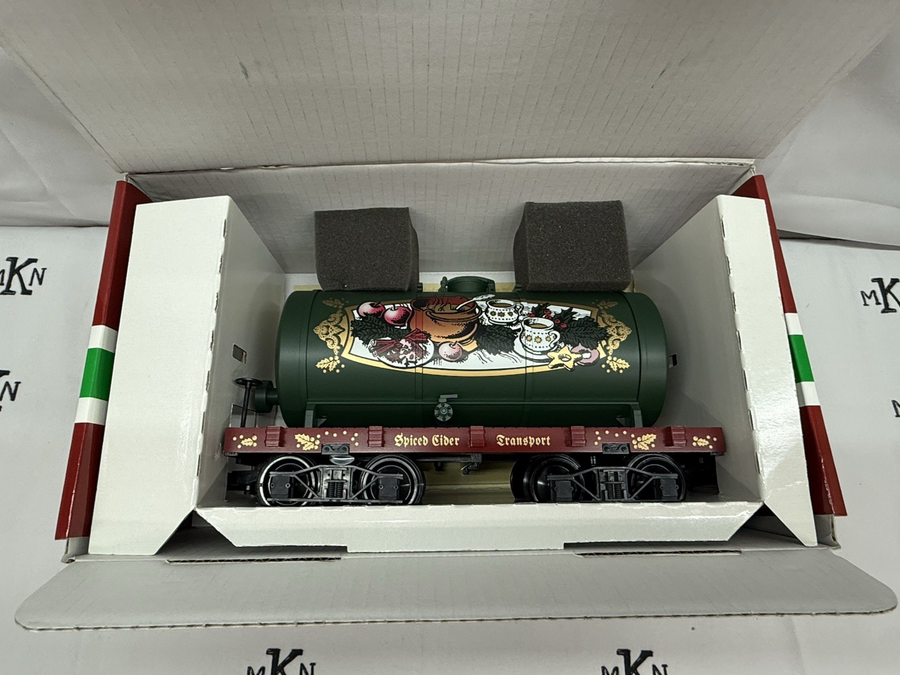 LGB 48406 CHRISTMAS SPICED CIDER TANK CAR G Scale Brand New