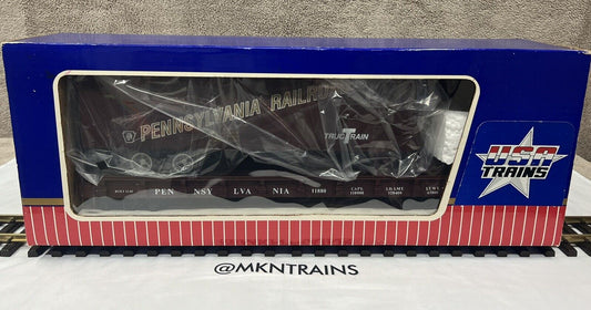 USA Trains Pennsylvania Railroad Piggy Back Flat Car Brand New MINT VERY RARE